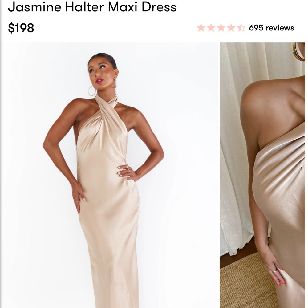 Show me your mumu Jasmine Halter Dress